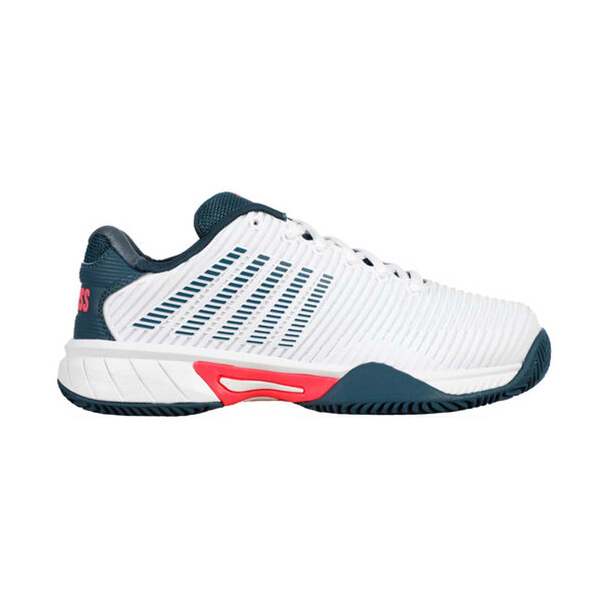 K-Swiss Hypercourt Express 2 Tennisschuhe Junior Wei&szlig; / Marineblau