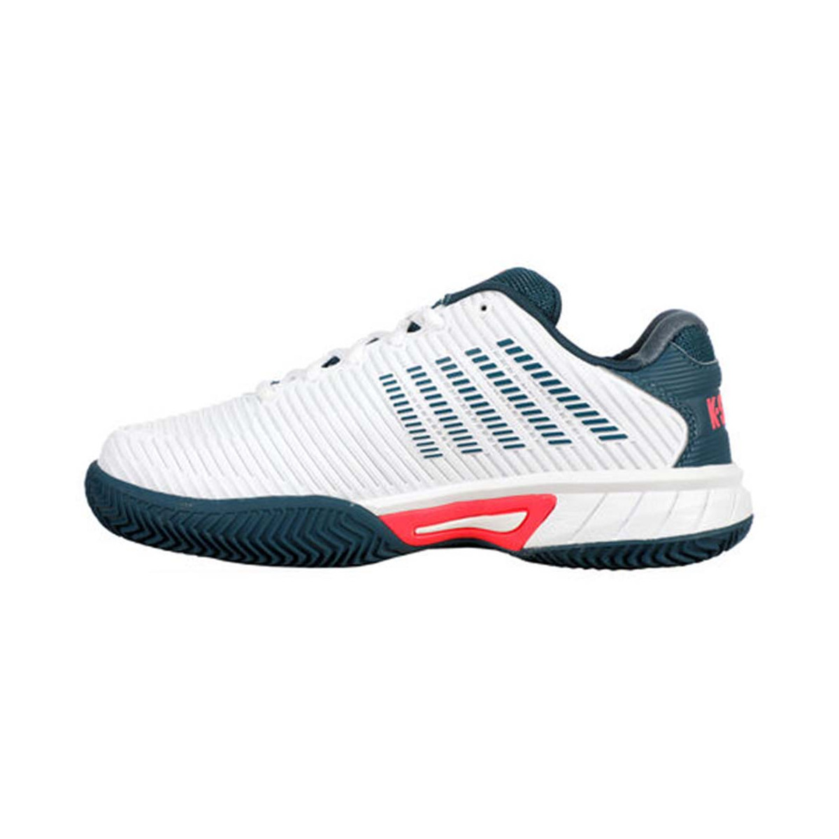 K-Swiss Hypercourt Express 2 Tennisschuhe Junior Wei&szlig; / Marineblau