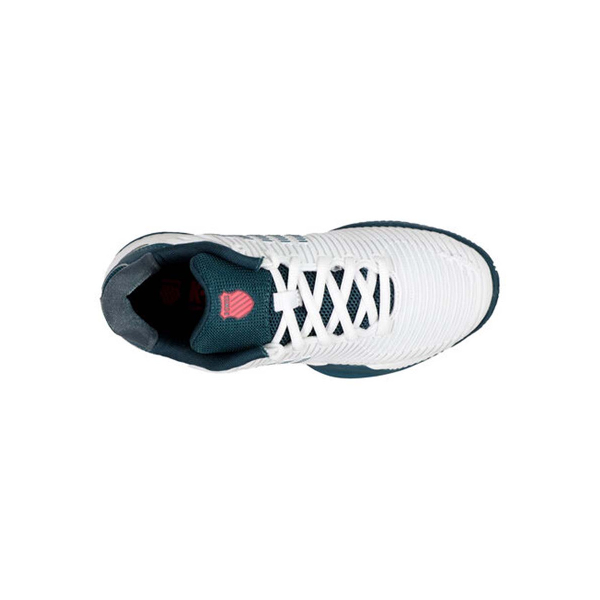 K-Swiss Hypercourt Express 2 Tennisschuhe Junior Wei&szlig; / Marineblau