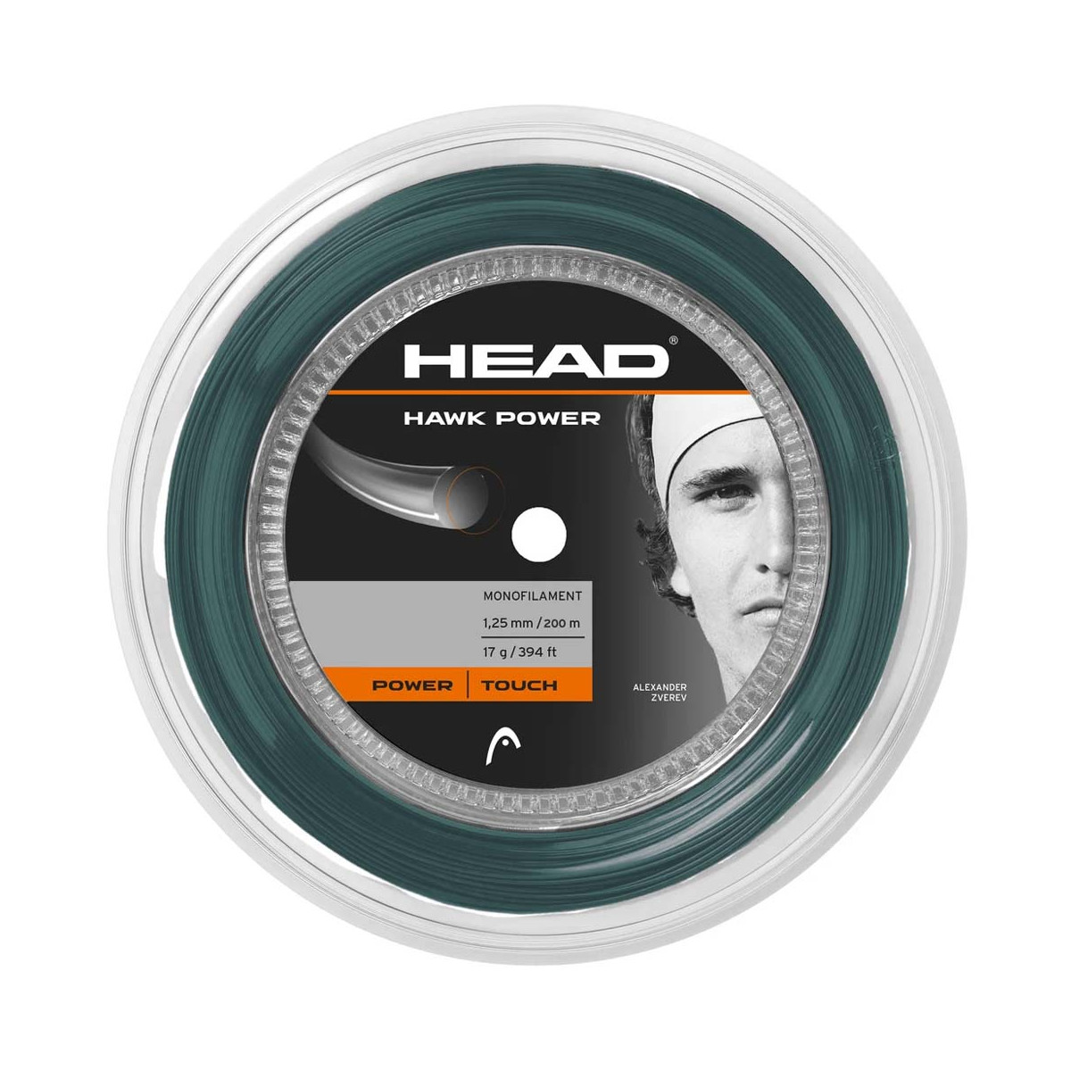 Head Hawk Power Petrol Saitenrolle 200 m