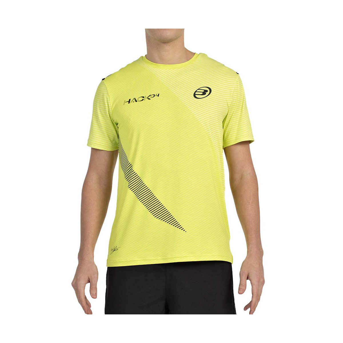 Bullpadel Paquito Navarro 25V T-Shirt Gelb