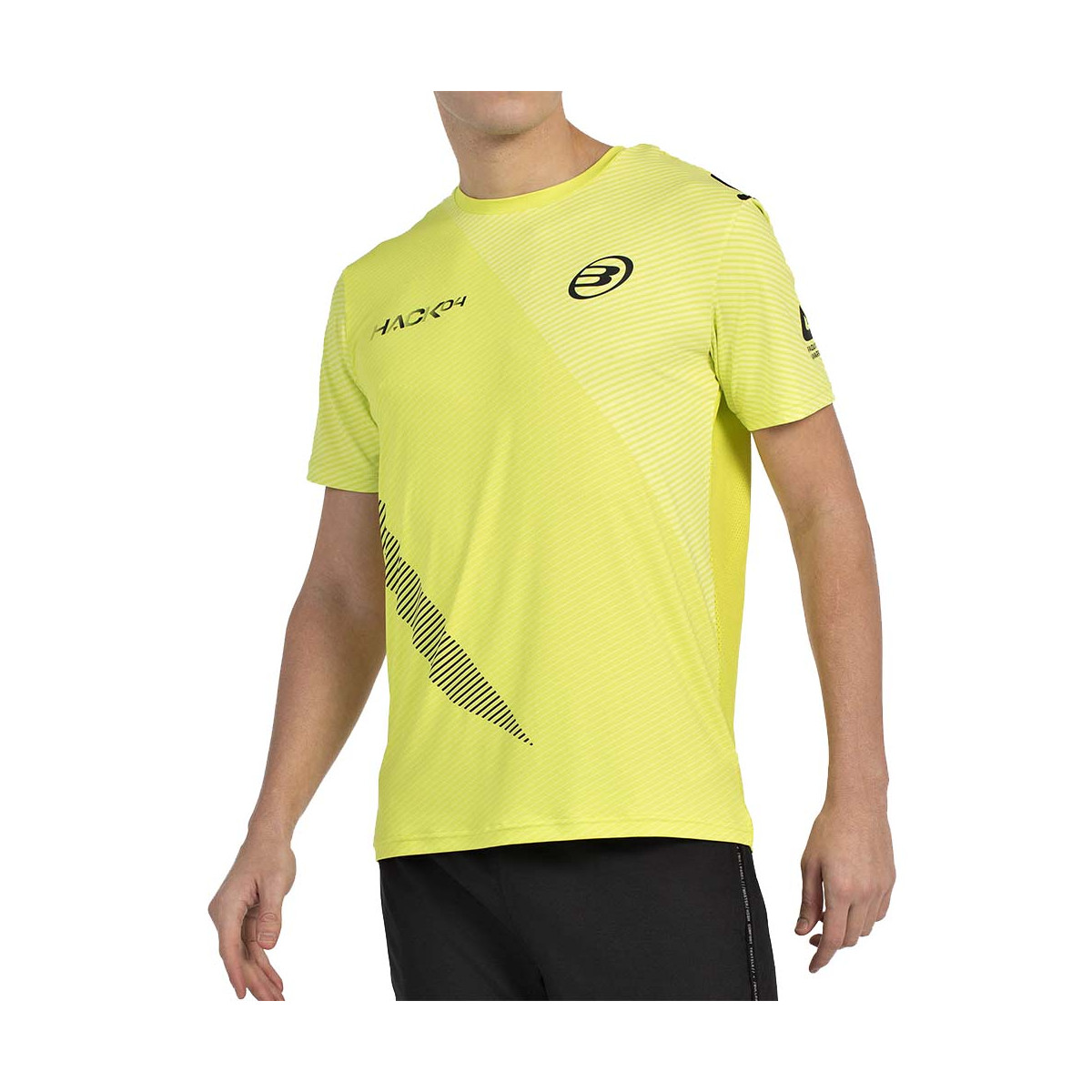 Bullpadel Paquito Navarro 25V T-Shirt Gelb