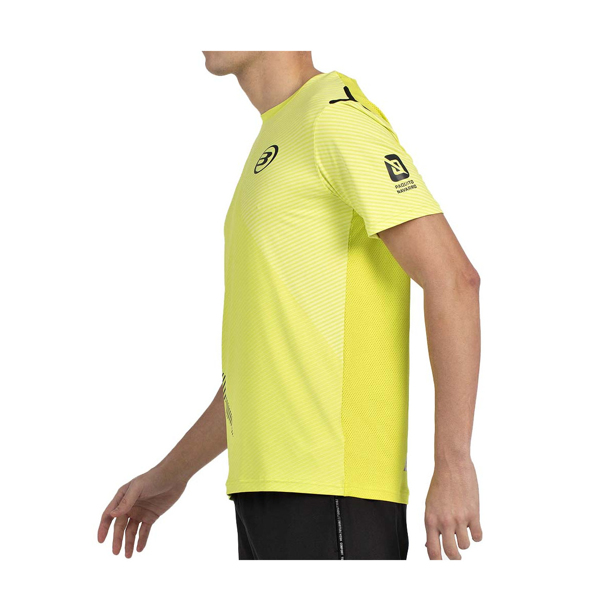 Bullpadel Paquito Navarro 25V T-Shirt Gelb