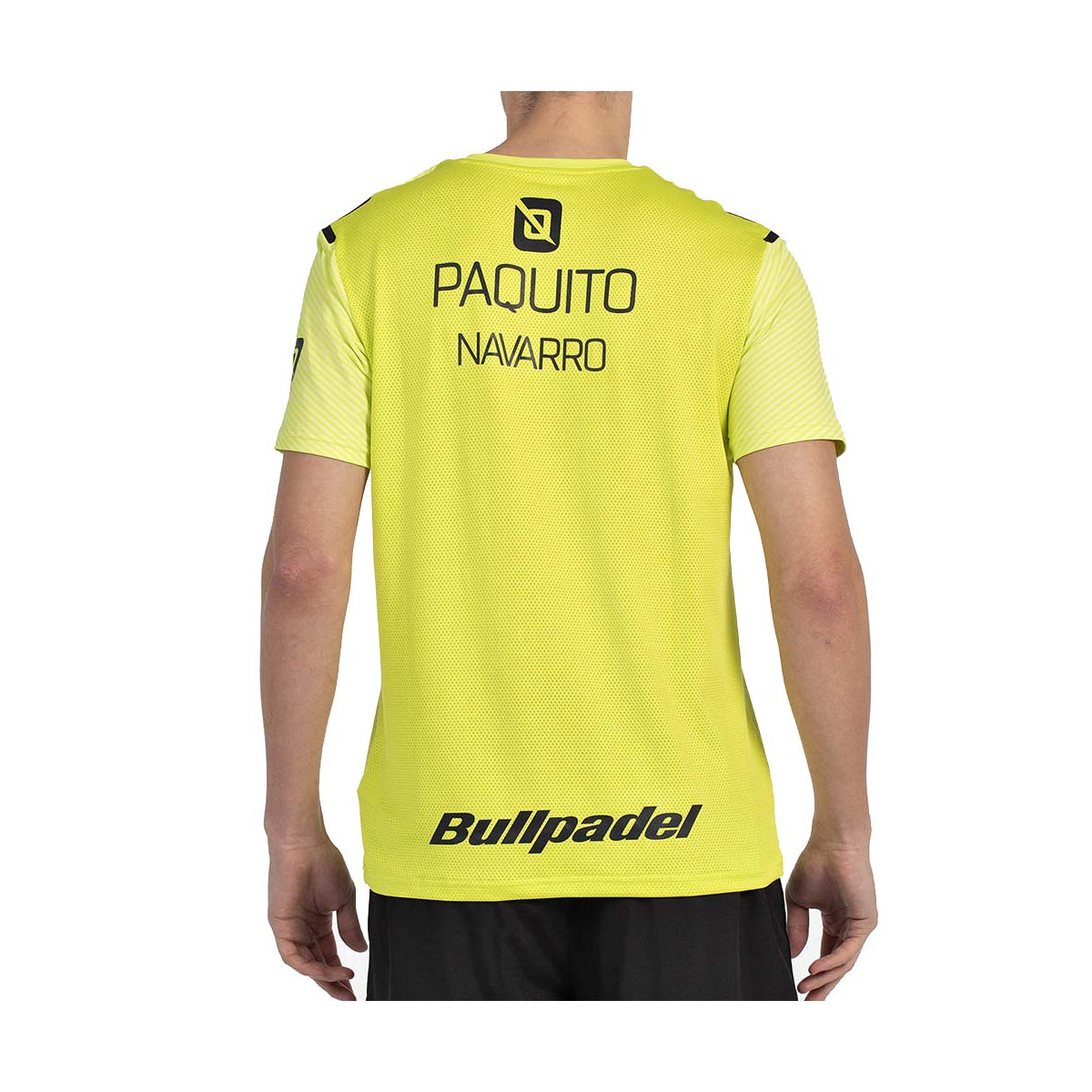Bullpadel Paquito Navarro 25V T-Shirt Gelb