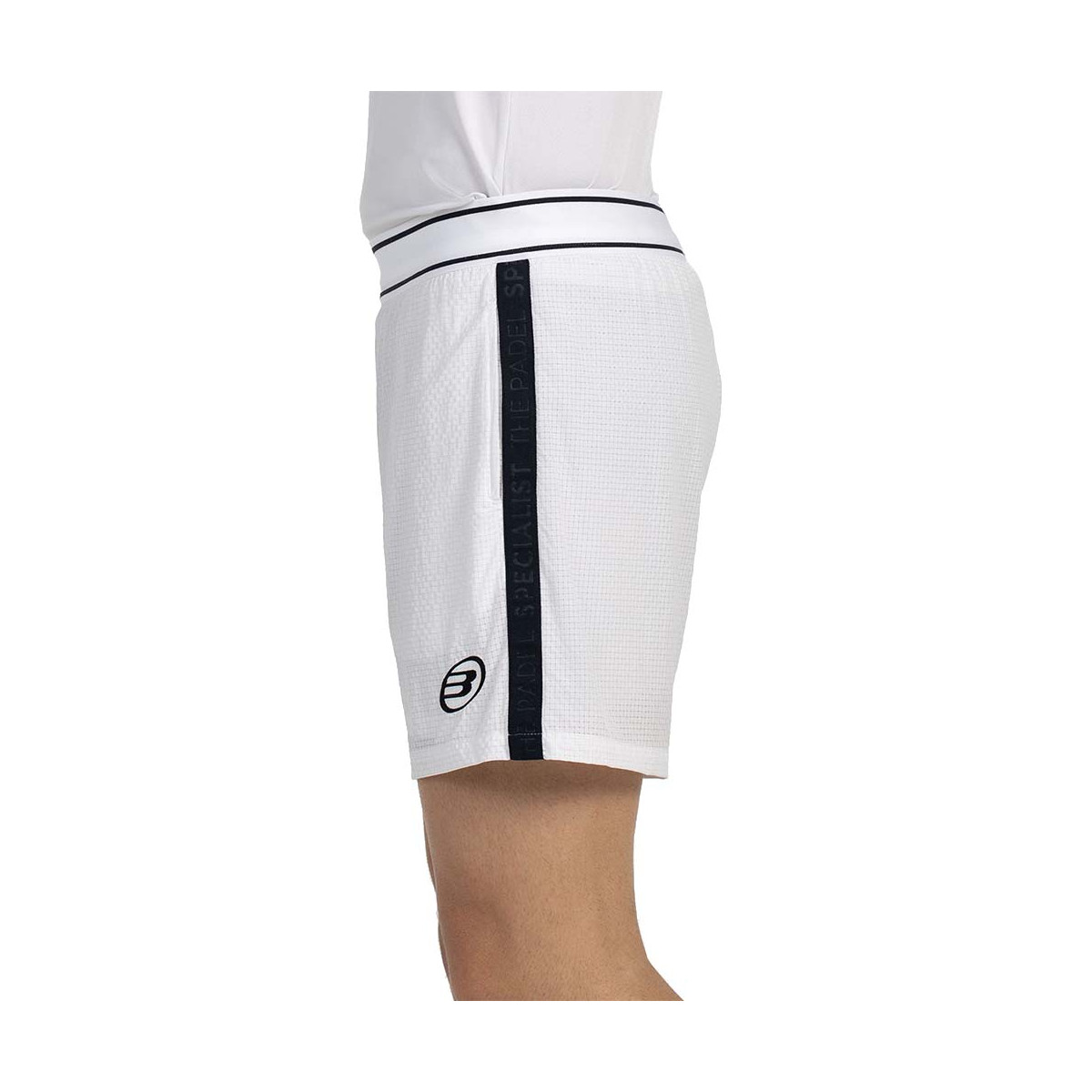 Bullpadel Lobios Short Wei&szlig;
