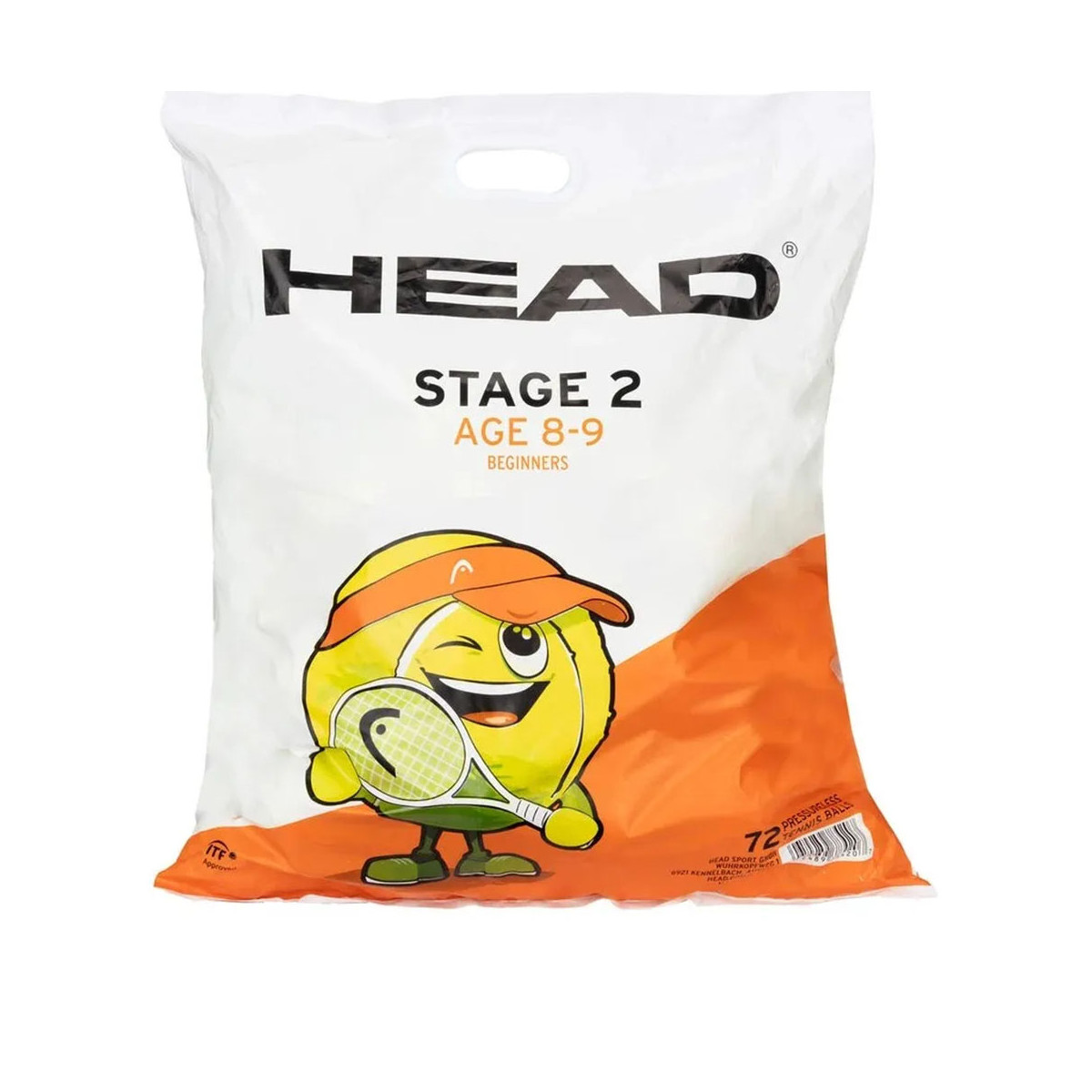 Head TIP Tennisb&auml;lle 72er-Beutel Orange