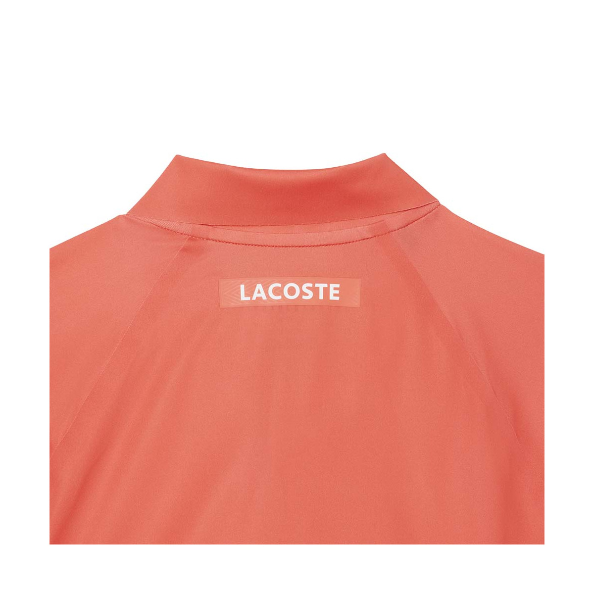 Lacoste Tennis Novak Djokovic Player Poloshirt Rot / Wei&szlig;