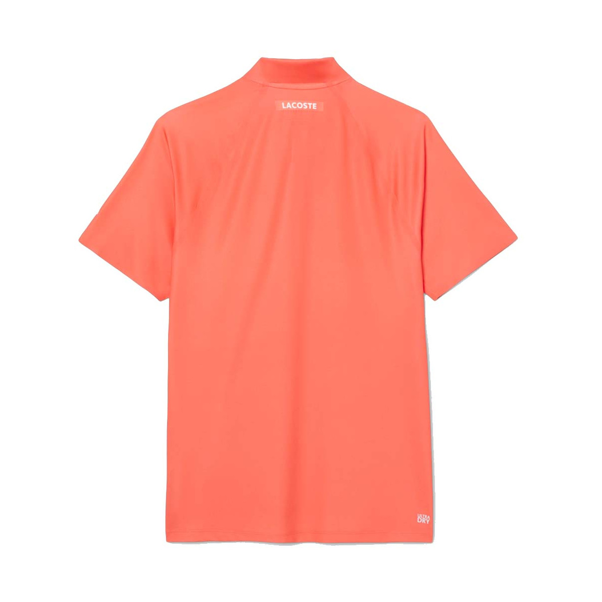 Lacoste Tennis Novak Djokovic Player Poloshirt Rot / Wei&szlig;