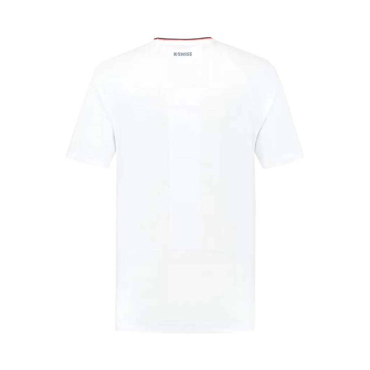 K-Swiss Hypercourt Mesh Crew T-Shirt Wei&szlig;