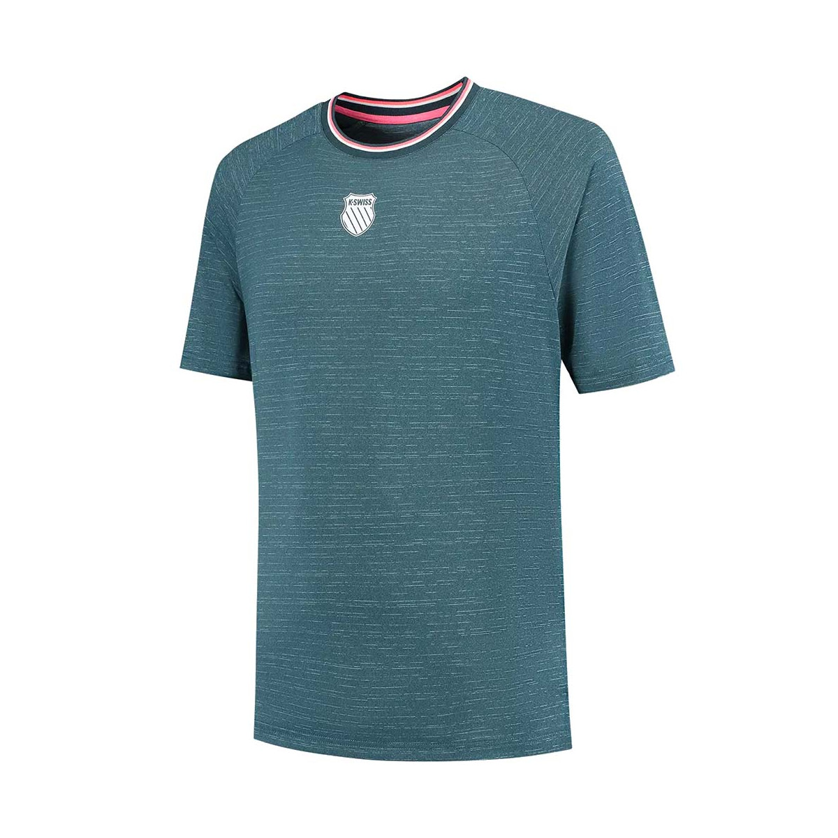 K-Swiss Hypercourt T-Shirt Melange Petrol