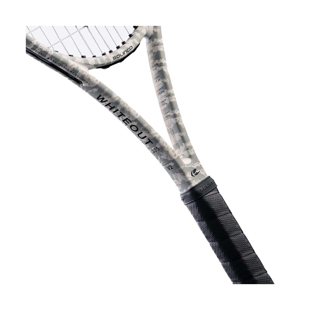 Solinco White Out 305 v2 Tennisschl&auml;ger (305 g)