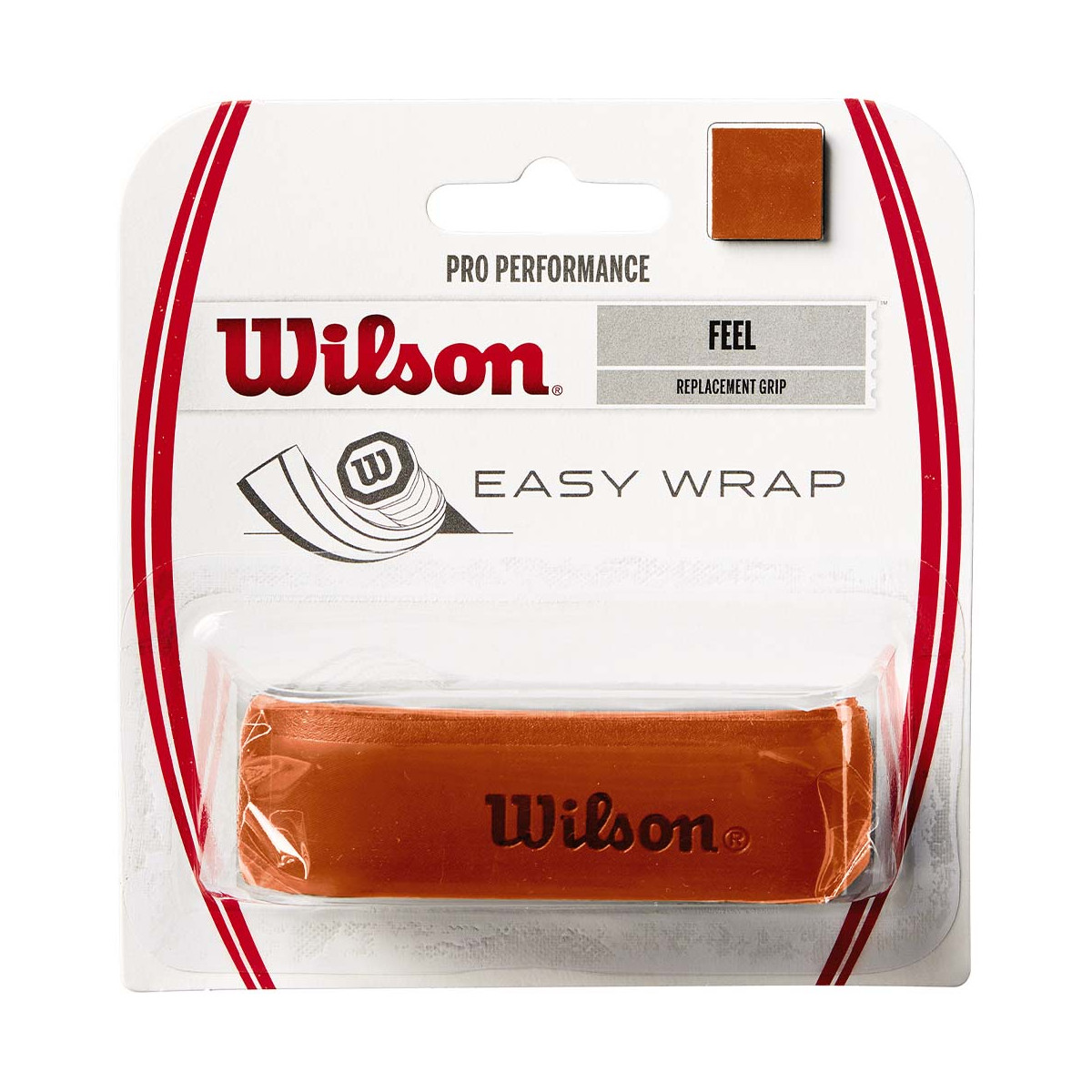 Wilson Pro Performance Basisgriffband Braun