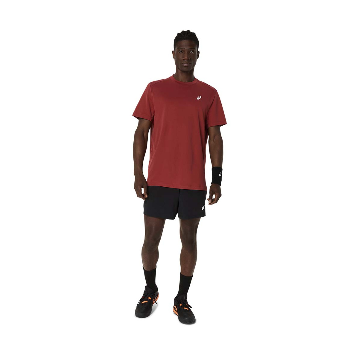 Asics Court SS T-Shirt Rot