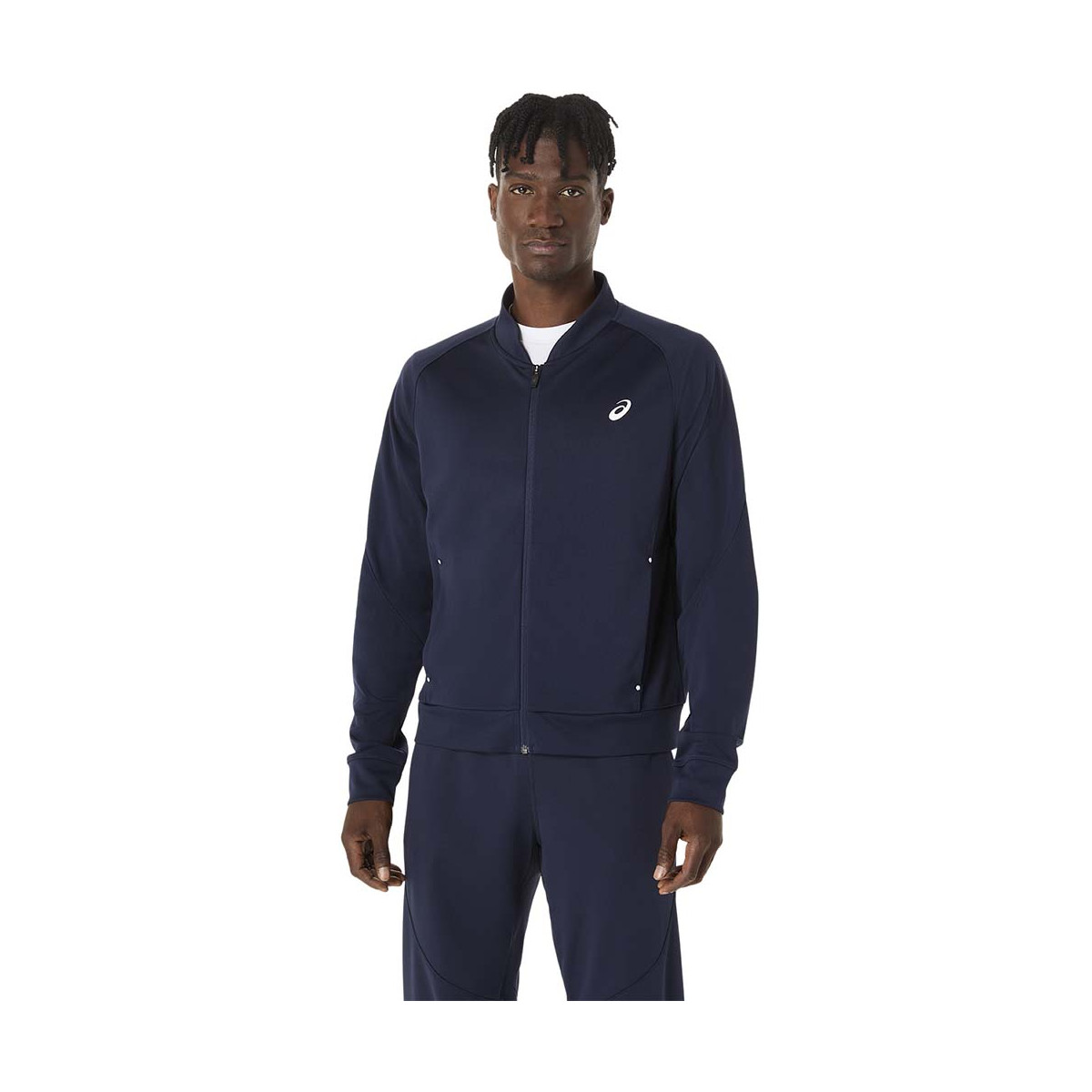 Asics Court Warm-Up Jacke Marineblau