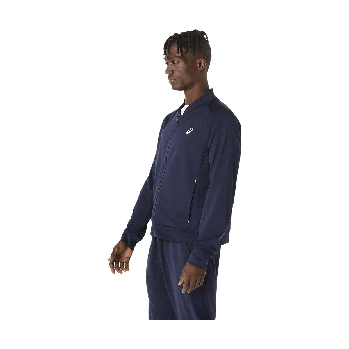 Asics Court Warm-Up Jacke Marineblau