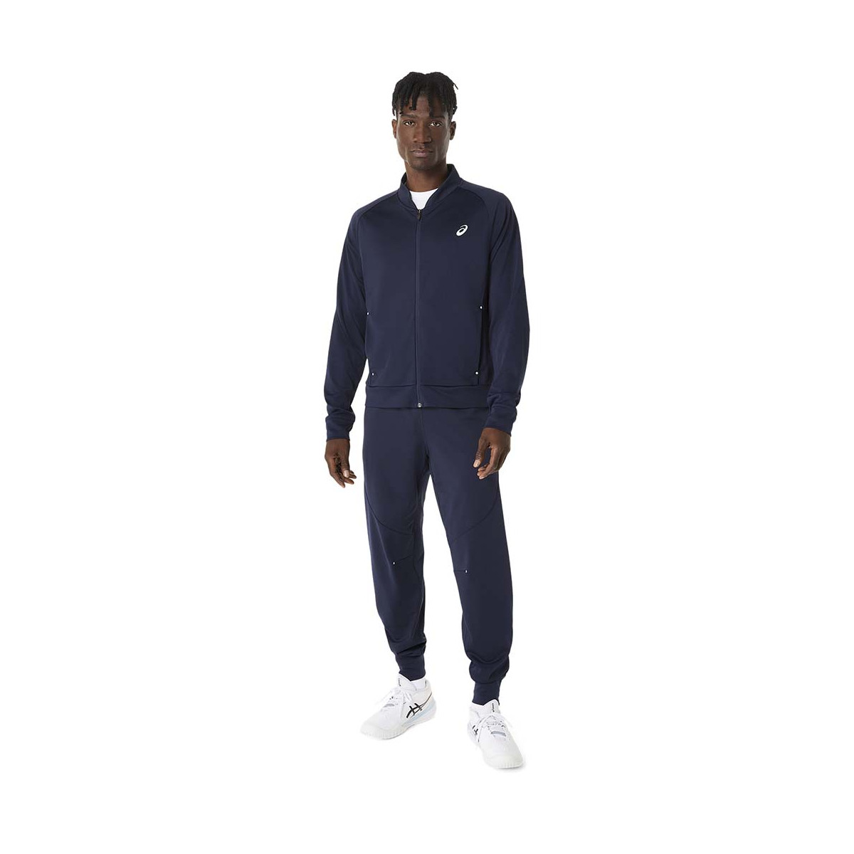 Asics Court Warm-Up Jacke Marineblau