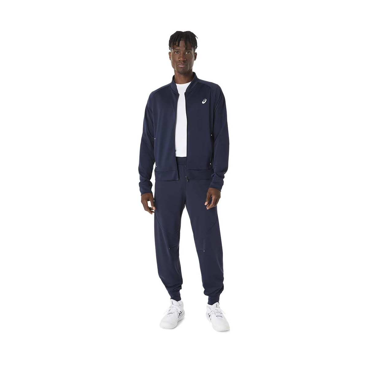 Asics Court Warm-Up Jacke Marineblau
