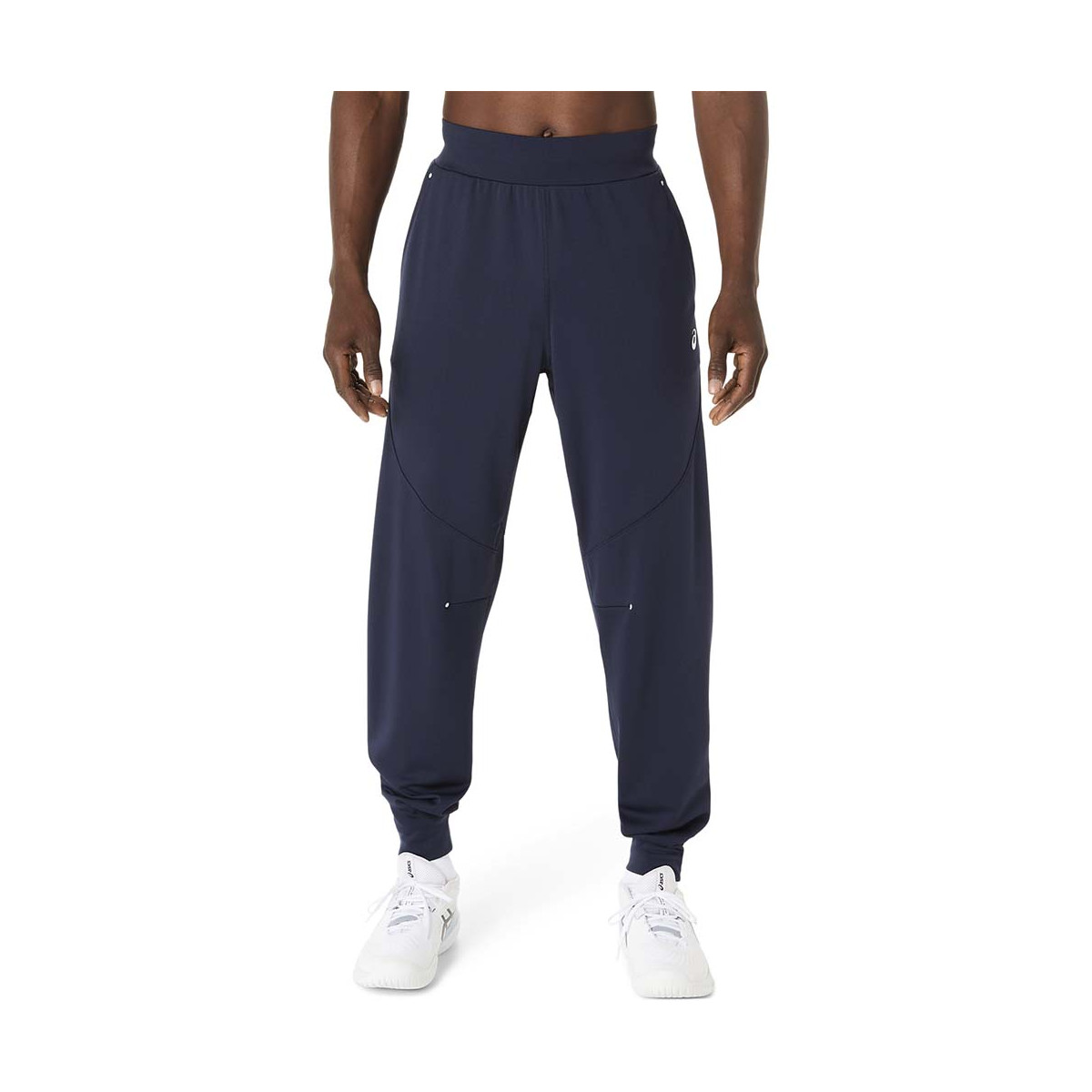 Asics Court Warm-Up Hose Marineblau