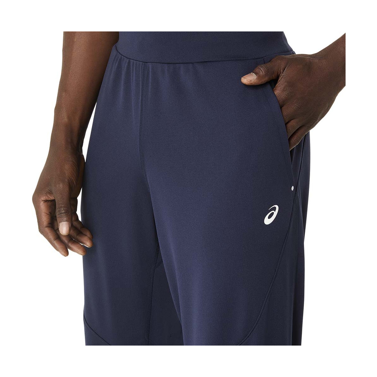 Asics Court Warm-Up Hose Marineblau