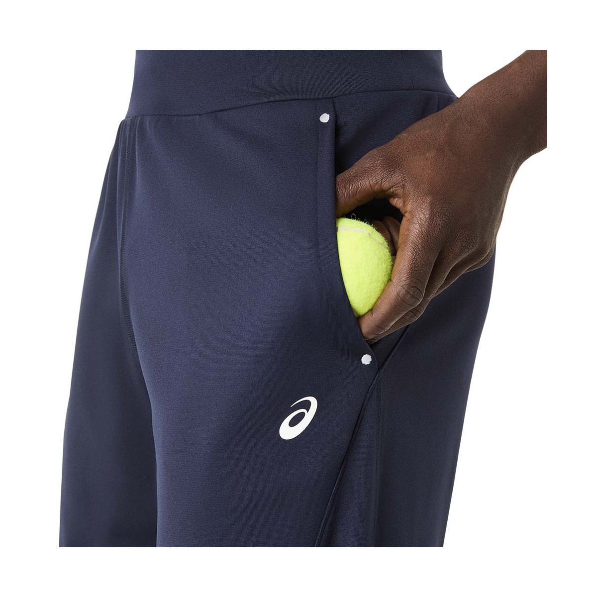 Asics Court Warm-Up Hose Marineblau