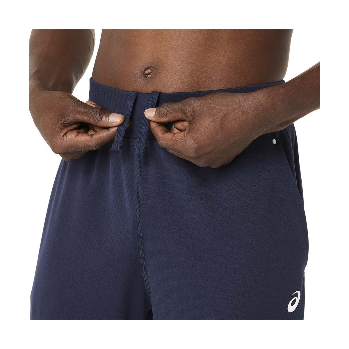 Asics Court Warm-Up Hose Marineblau