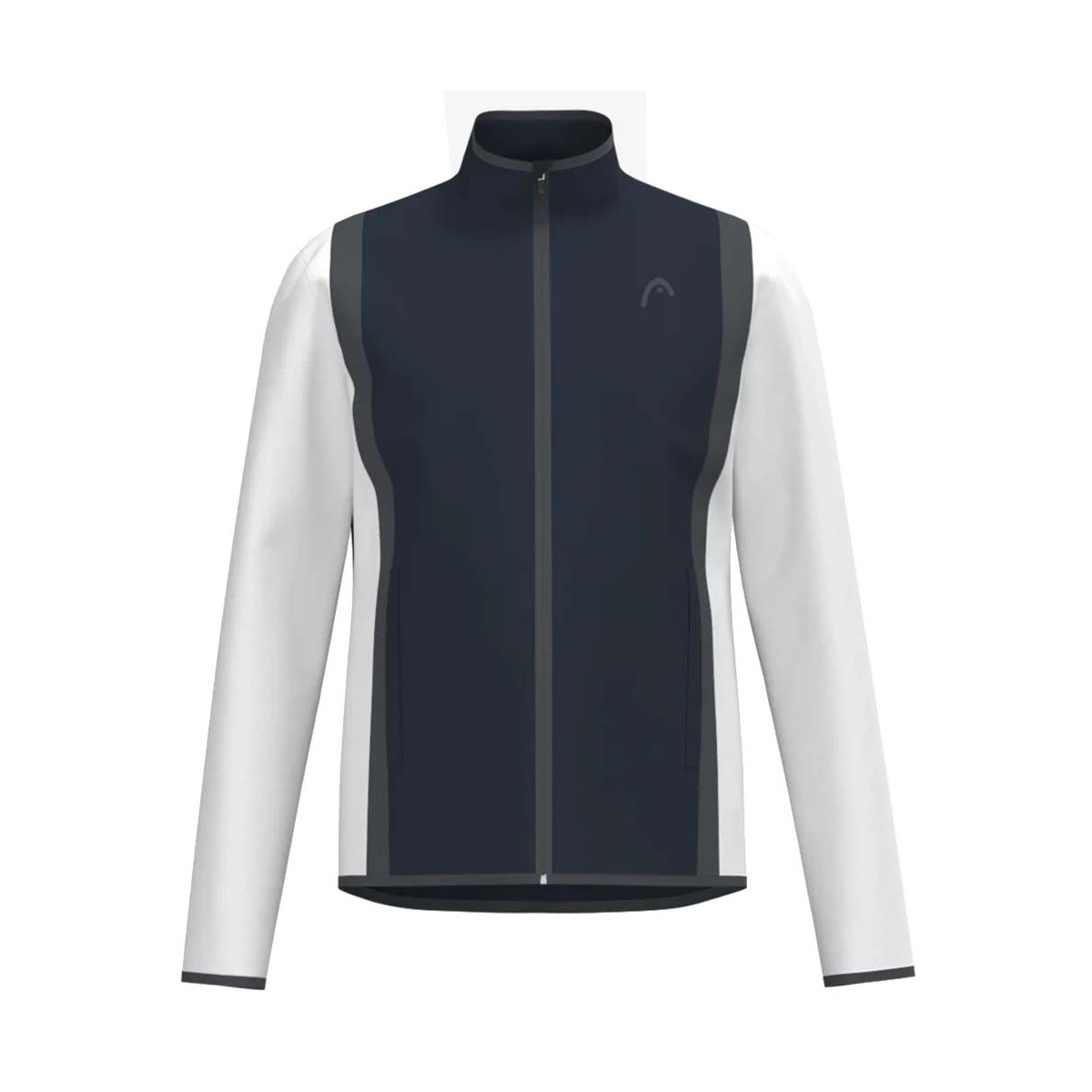 Head Club 25 Trainingsjacke Marineblau / Wei&szlig;