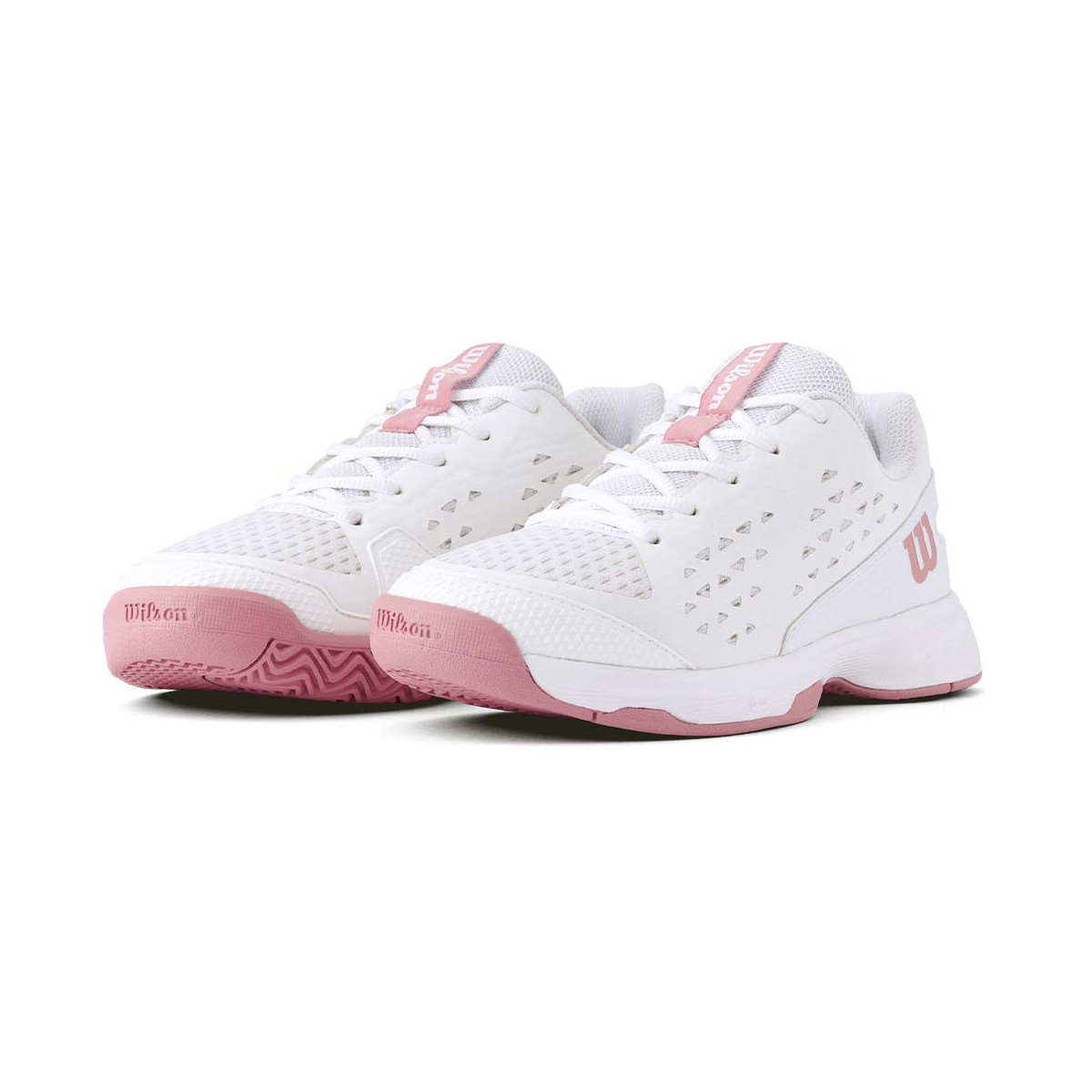 Wilson Rush Pro L Tennisschuhe Junior Wei&szlig; / Rosa