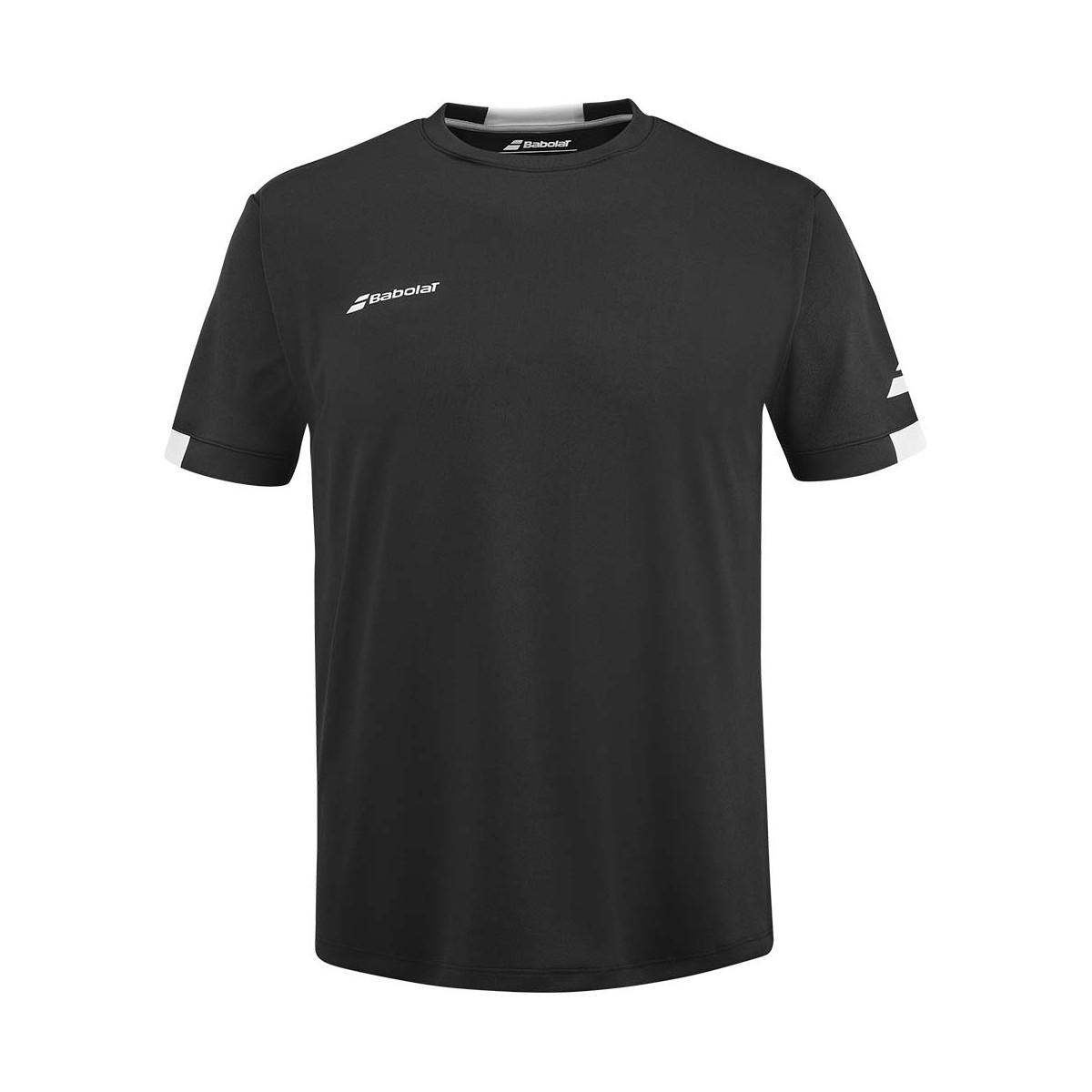Babolat Play Crew Neck T-Shirt Schwarz