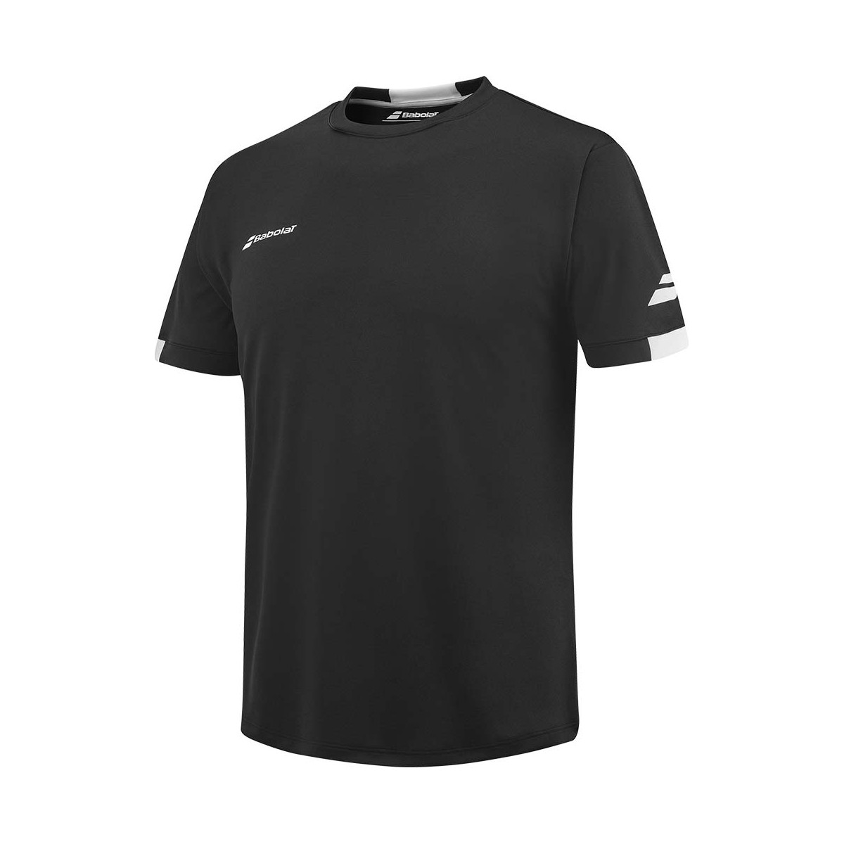 Babolat Play Crew Neck T-Shirt Schwarz