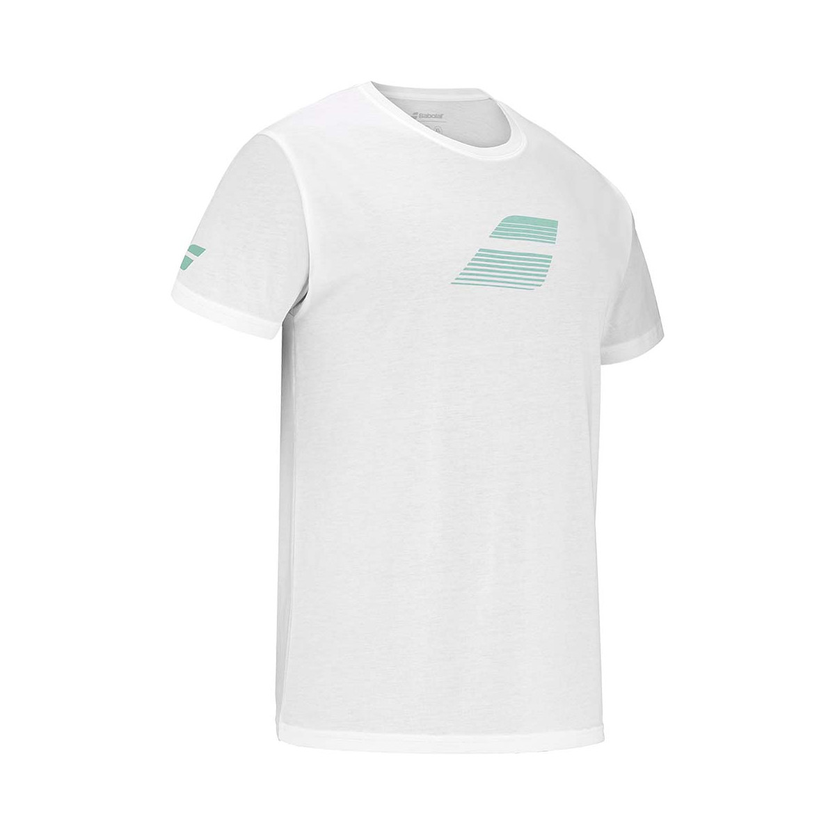 Babolat Exercise Big Flag T-Shirt Wei&szlig;