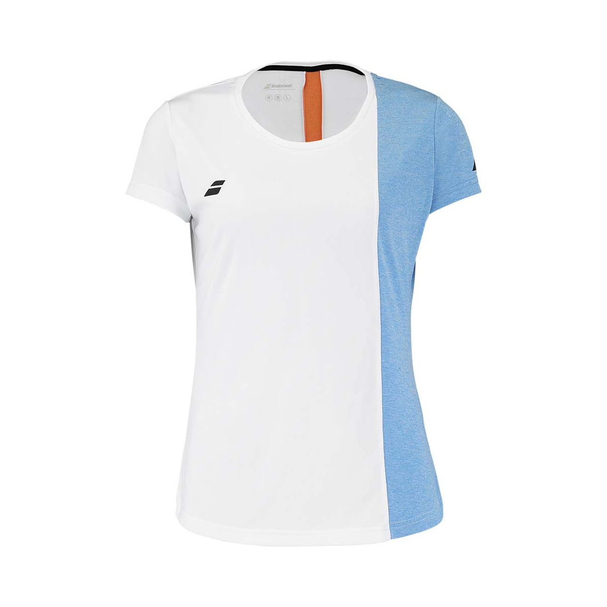 Babolat Play Cap T-Shirt Damen Wei&szlig; / Blau