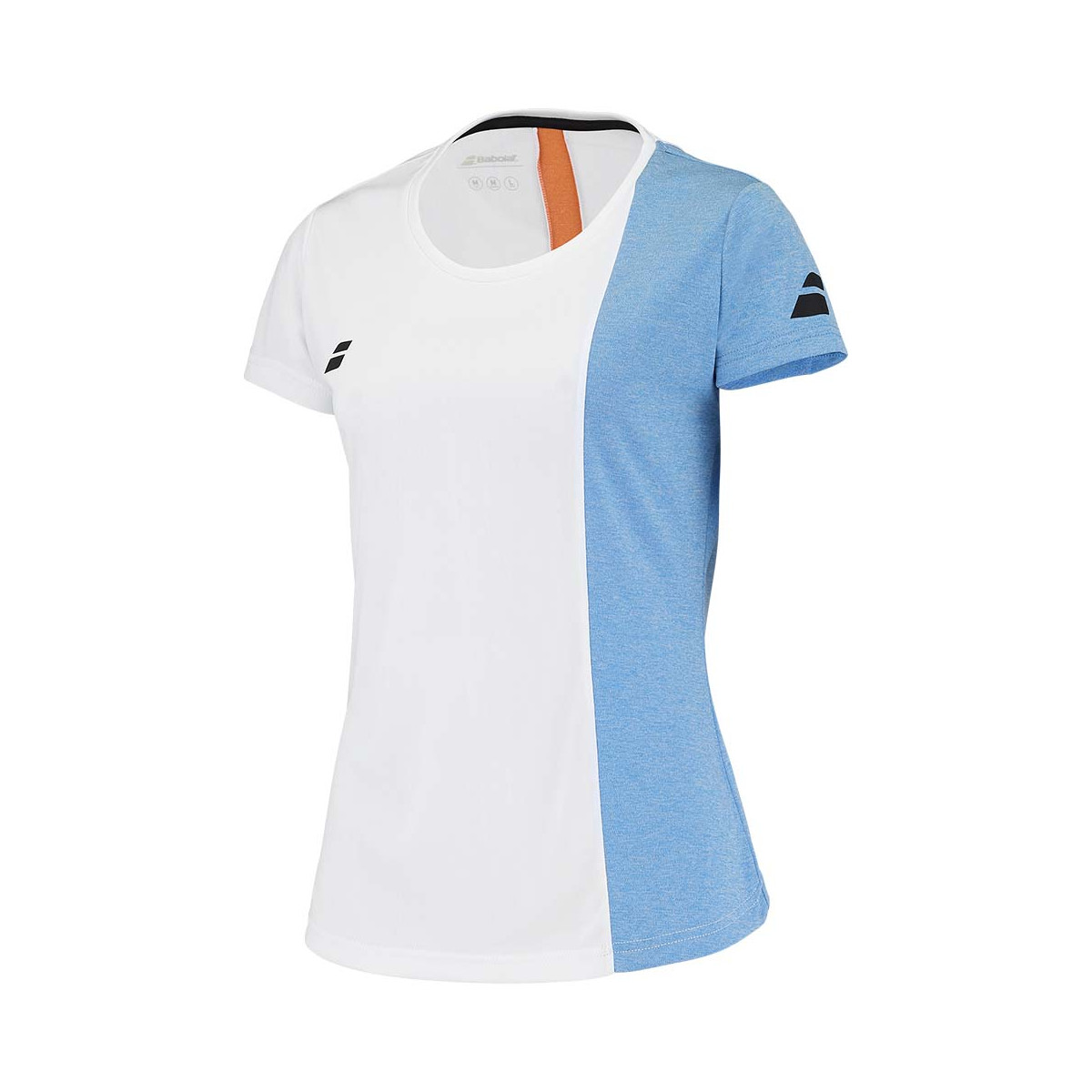 Babolat Play Cap T-Shirt Damen Wei&szlig; / Blau