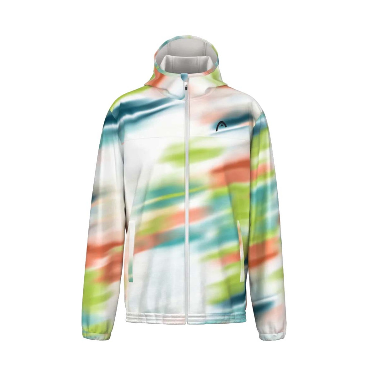 Head Blur Trainingsjacke Wei&szlig; / Mehrfarbig