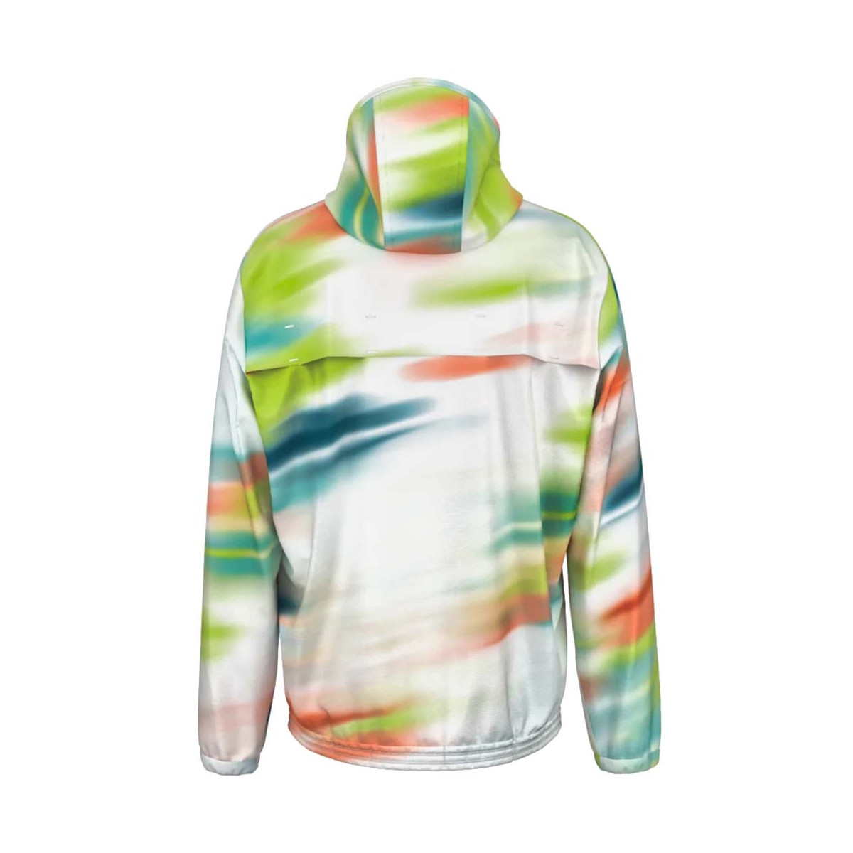 Head Blur Trainingsjacke Wei&szlig; / Mehrfarbig