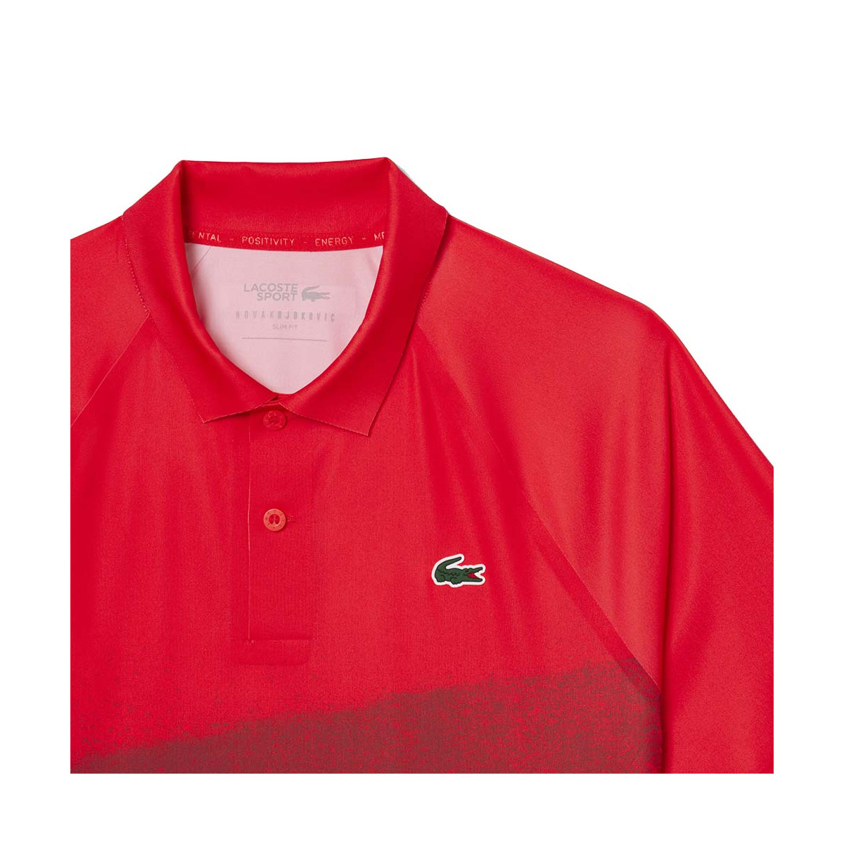 Lacoste Tennis Novak Djokovic Player Poloshirt Rot / Bordeaux