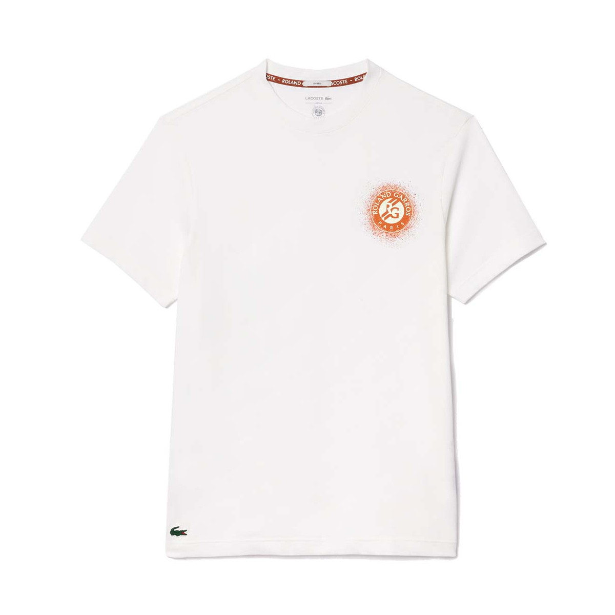 Lacoste Roland Garros T-Shirt Wei&szlig;