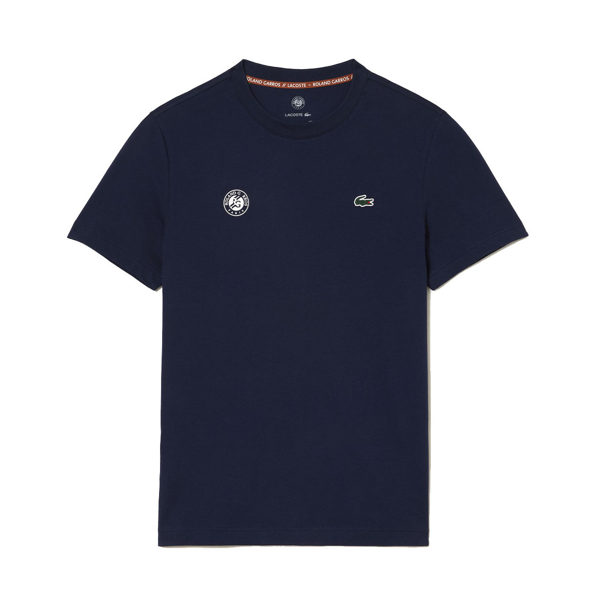 Lacoste Tennis Roland Garros T-Shirt Marineblau