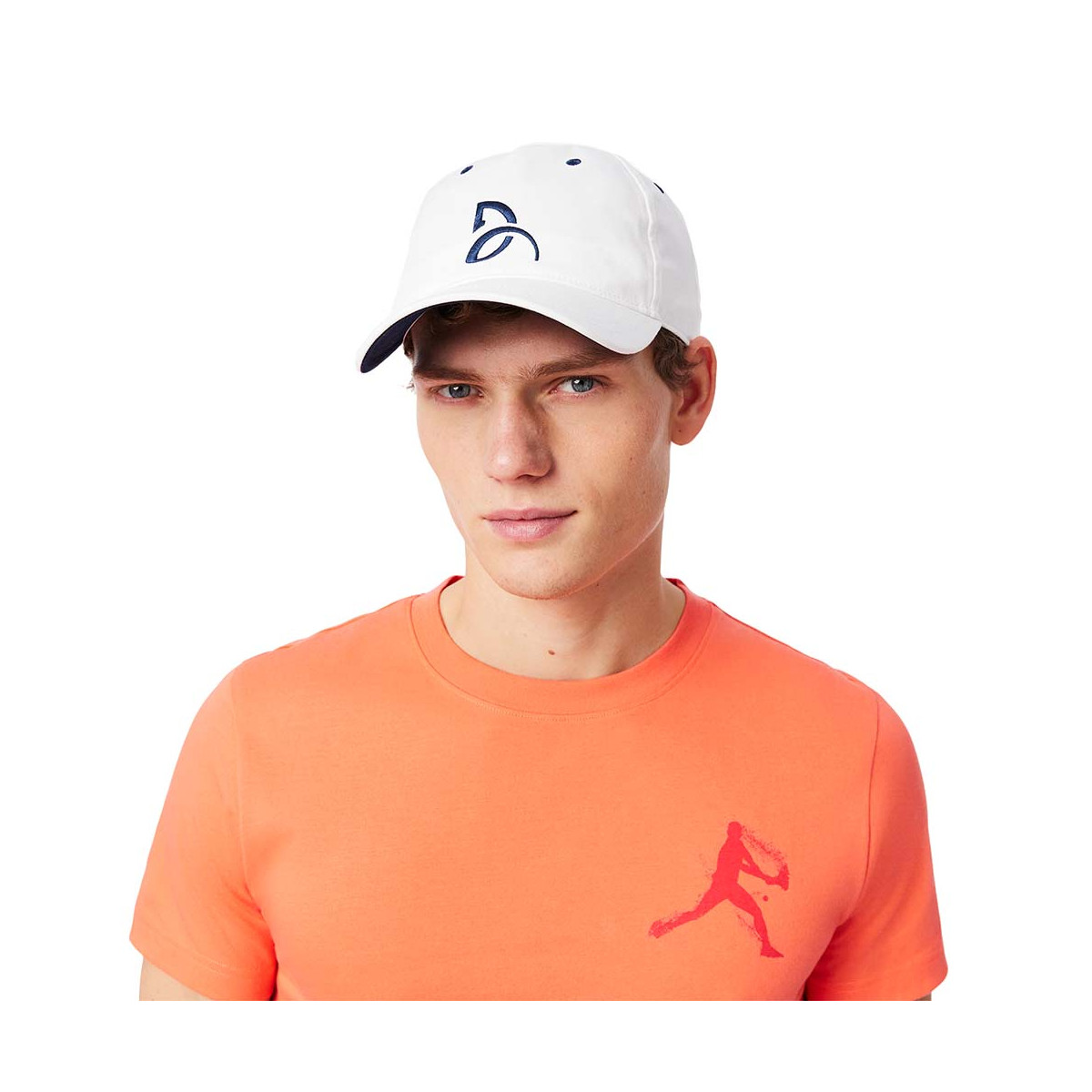 Lacoste Tennis x Novak Djokovic Set T-Shirt + Cap Rot