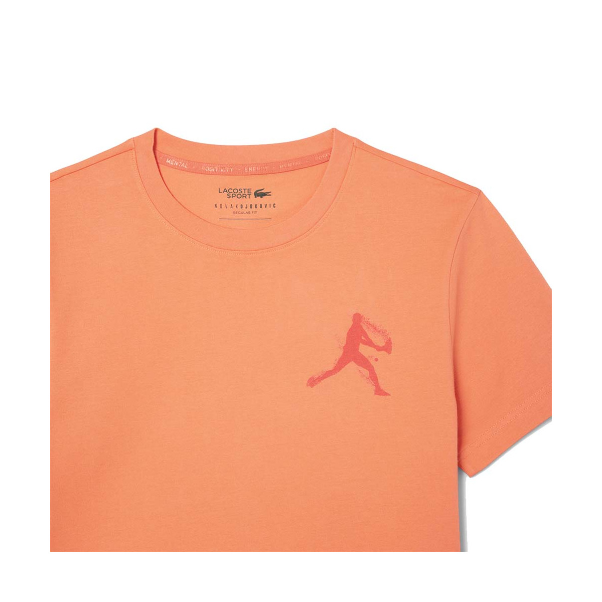 Lacoste Tennis x Novak Djokovic Set T-Shirt + Cap Rot