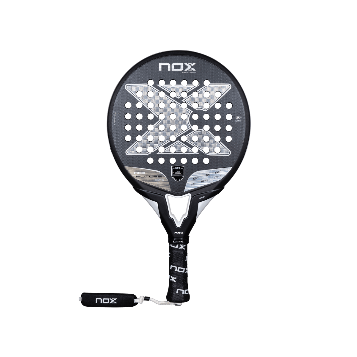 Nox Future Control 12K Alum 2025 Padelschl&auml;ger