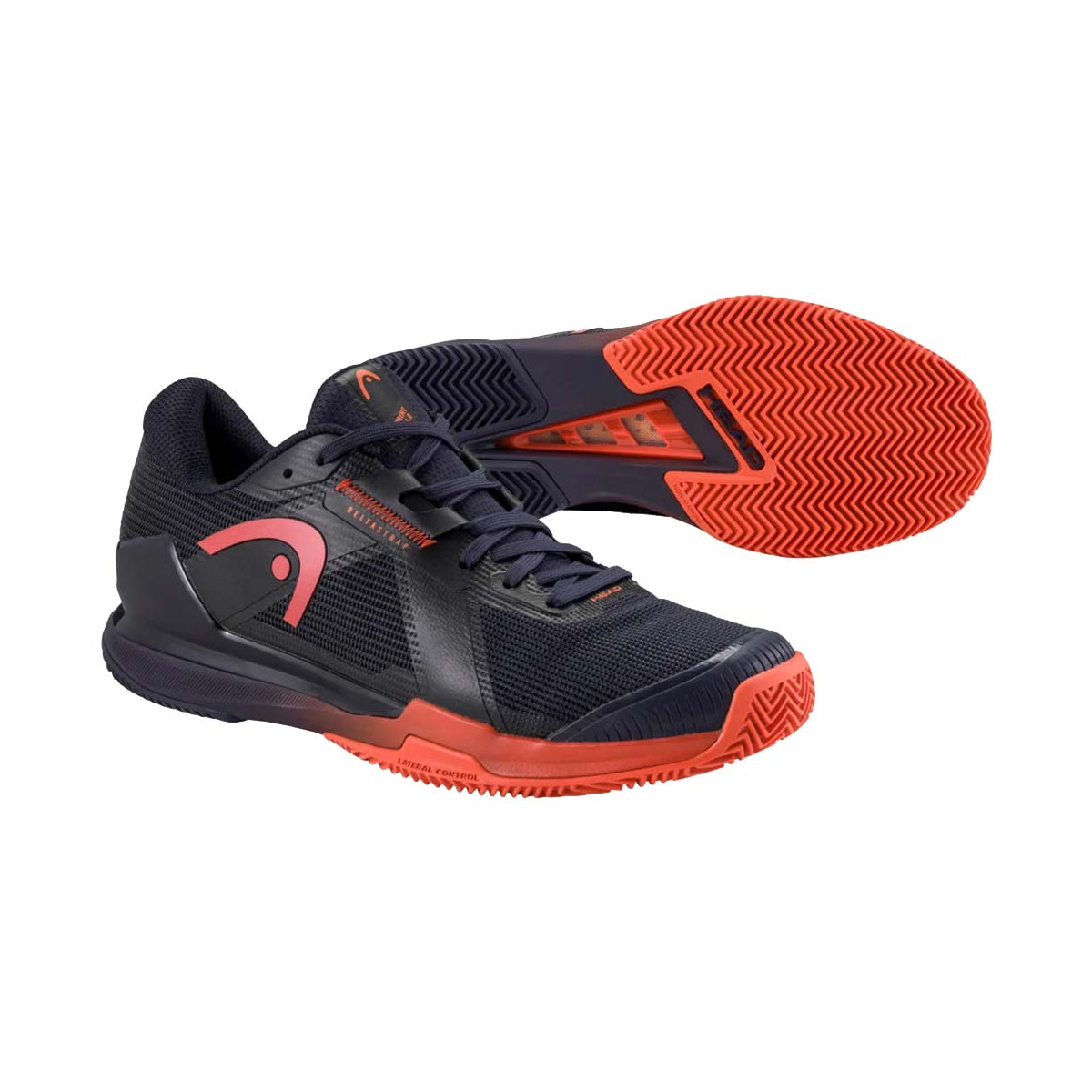 Head Sprint Pro 4.0 Tennisschuhe Sandplatz Dunkelblau / Rot