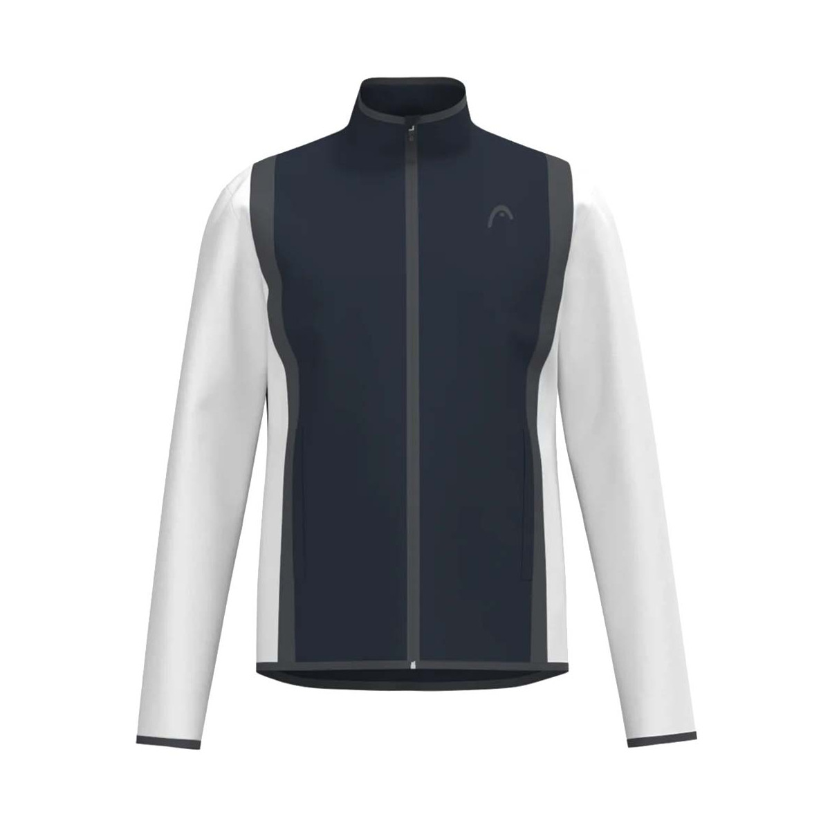 Head Club Junior Jacke Marineblau / Wei&szlig;
