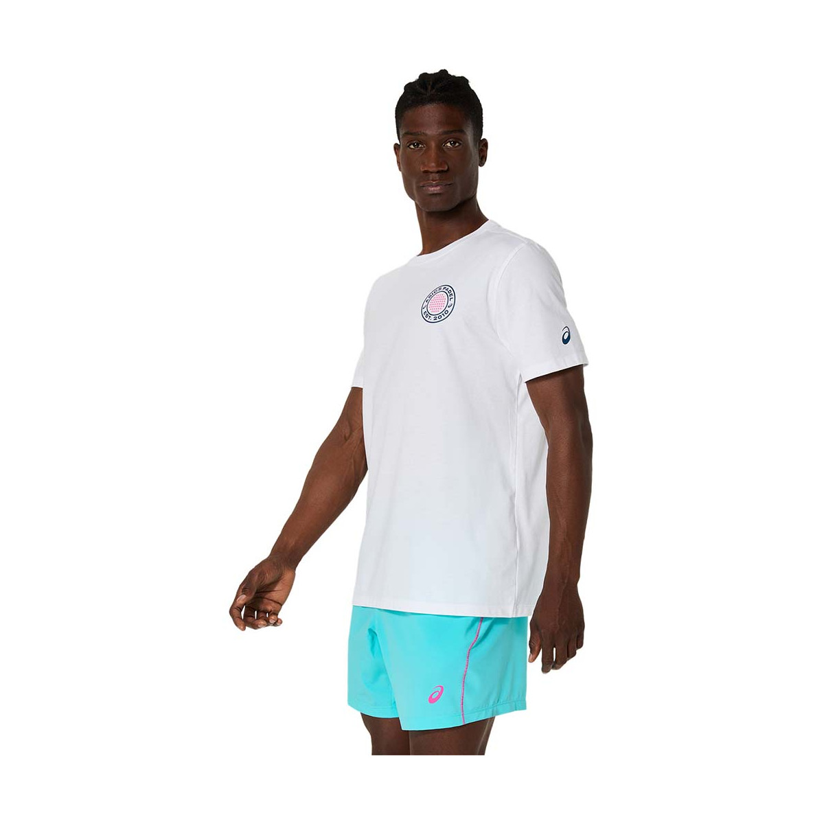 Asics Padel Court SS T-Shirt Wei&szlig;