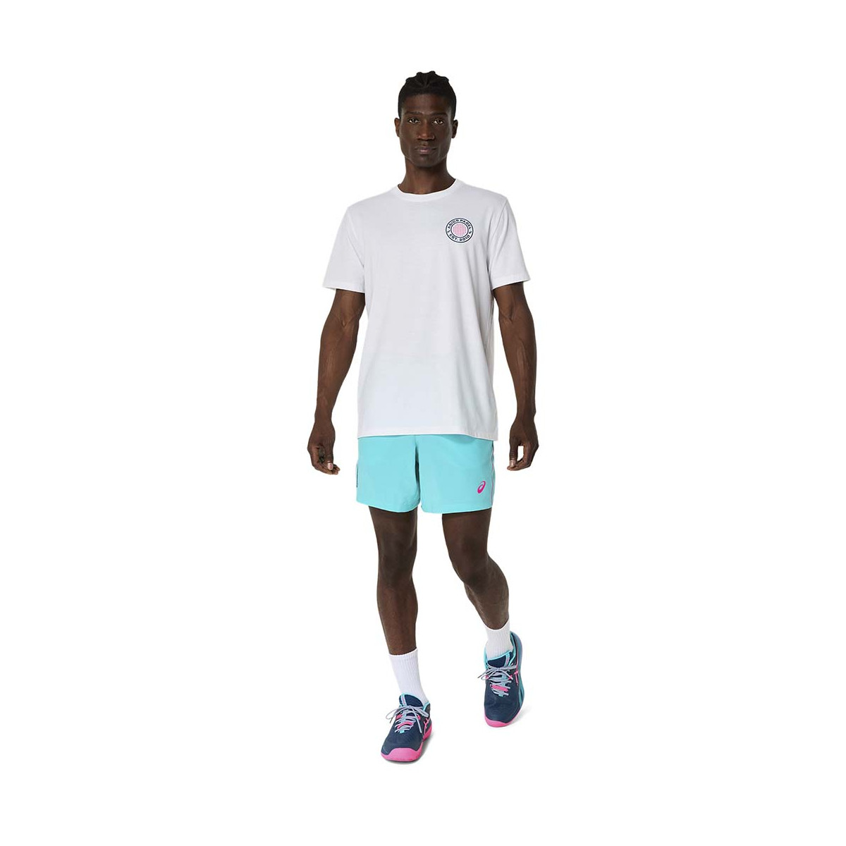 Asics Padel Court SS T-Shirt Wei&szlig;