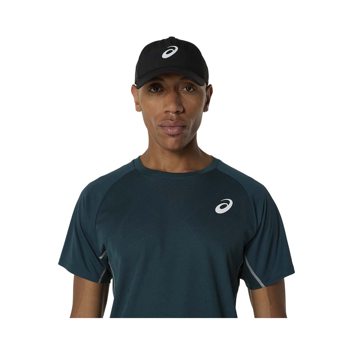Asics Match T-Shirt Wei&szlig; / Gr&uuml;n