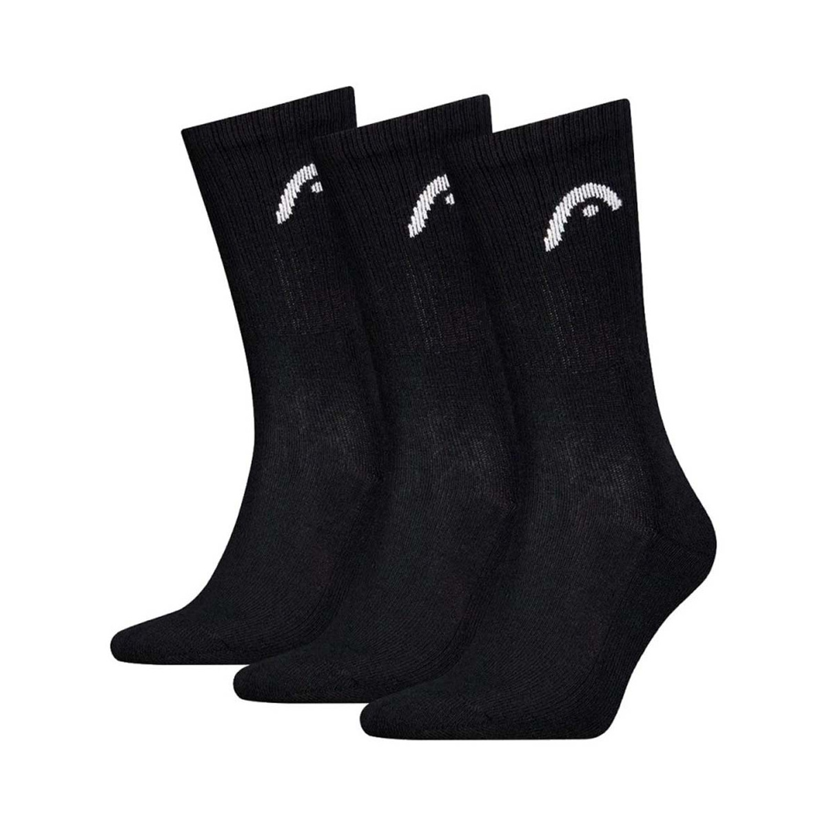 Head Training Socken Schwarz 3er-Pack