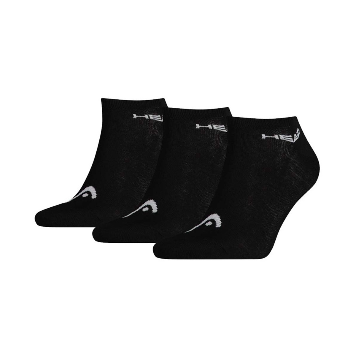 Head Training Sneakersocken Schwarz 3er-Pack