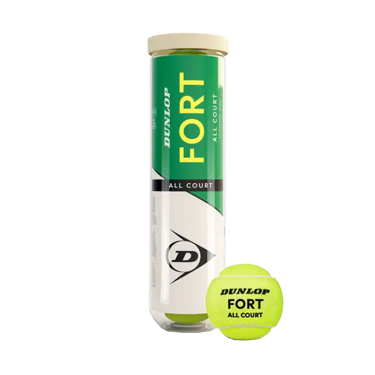 Dunlop Fort All Court Tennisb&auml;lle 4er-Dose