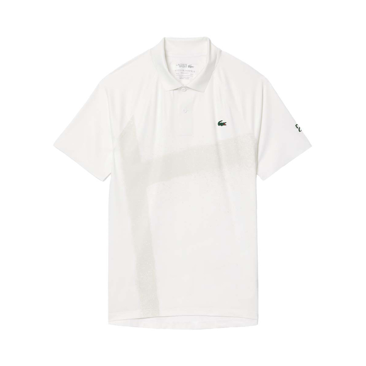 Lacoste Tennis Novak Djokovic Player Poloshirt Wei&szlig;