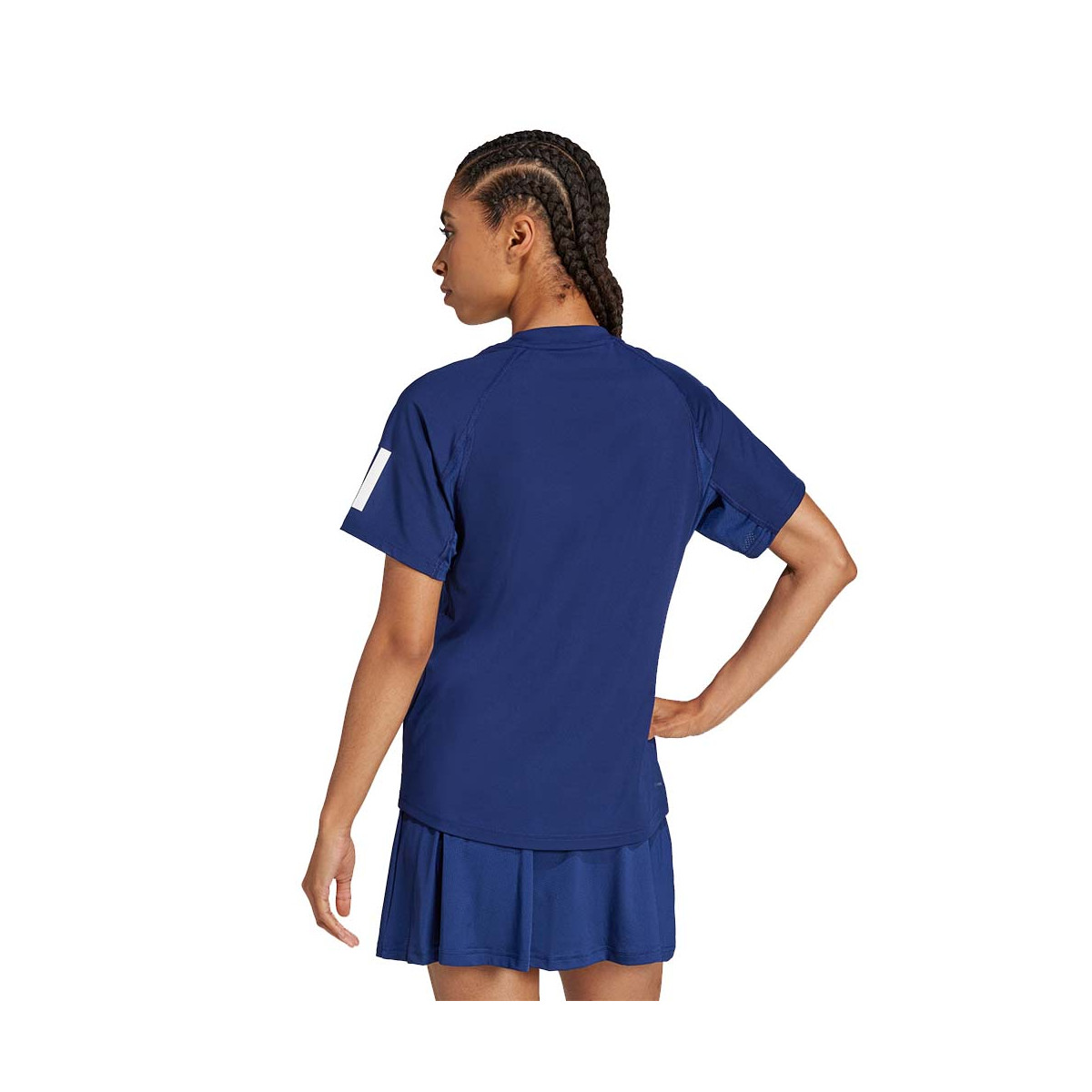 Adidas 3-Streifen T-Shirt Damen Marineblau